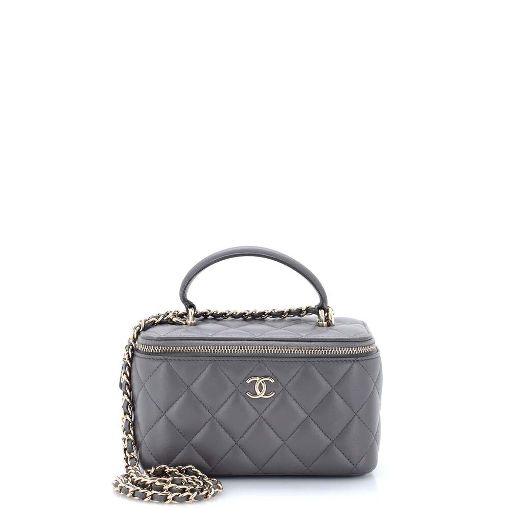 Chanel Classic Top Handle Vanity Case #270703C49B